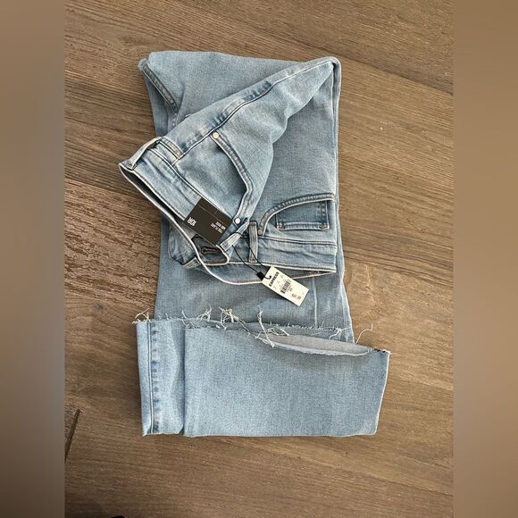 EXPRESS 70’s Flare Mid Rise denim - Picture 6 of 7